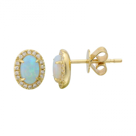 Opal Studs