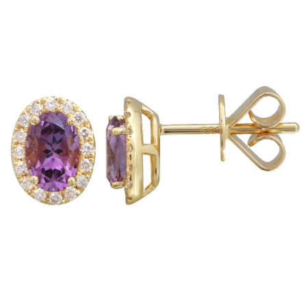 Amethyt Studs