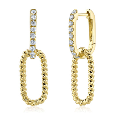Shy Creation Diamond Earrings