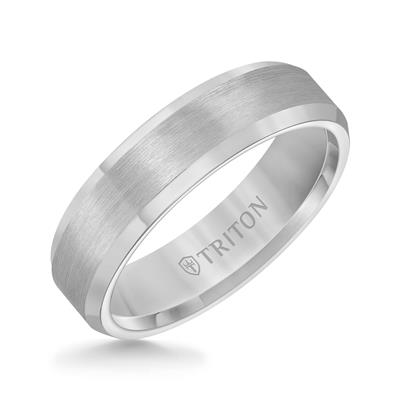 Tungsten Wedding Band 6MM