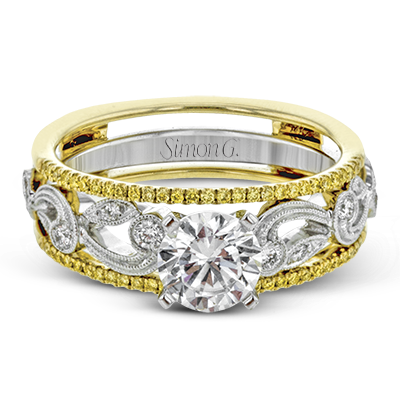 Simon G Wedding Ring  - Wrap/Insert