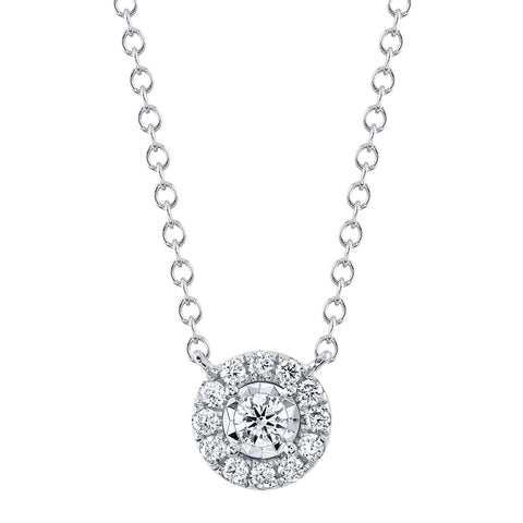 Diamond Necklace/Pendant - Multi Stone