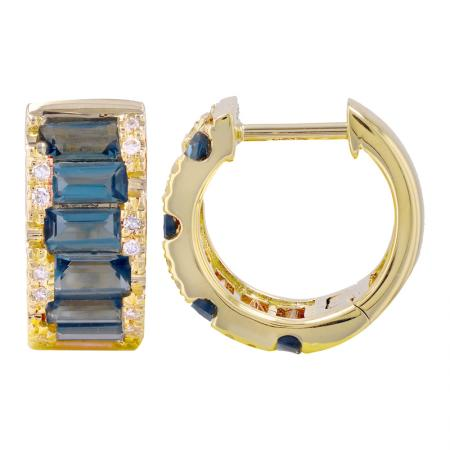 Colored Stone Earring