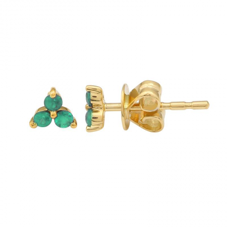 Emerald Studs