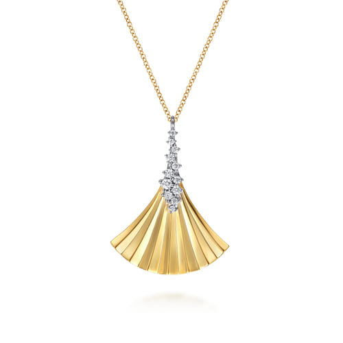 Diamond Necklace/Pendant - Multi Stone