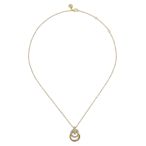 Diamond Necklace/Pendant - Multi Stone