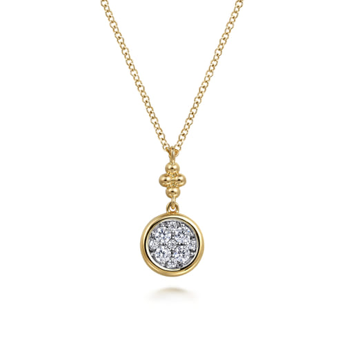Diamond Necklace/Pendant - Multi Stone