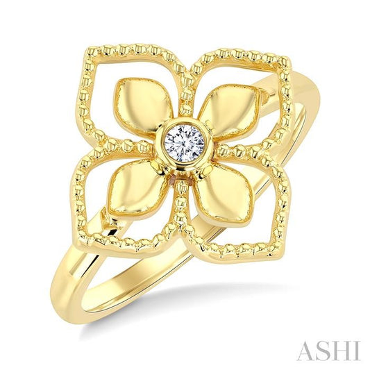 Diamond Blossom Ring