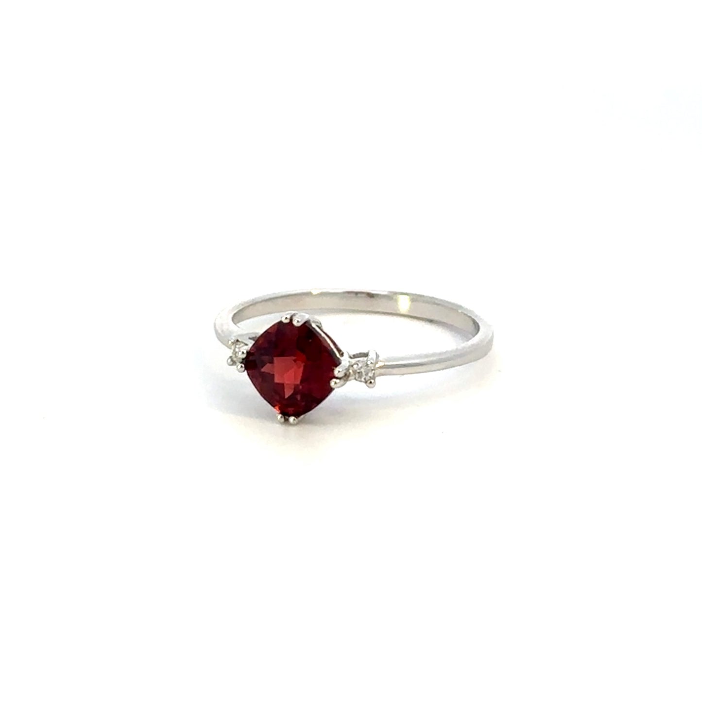 Garnet and Diamond Ring