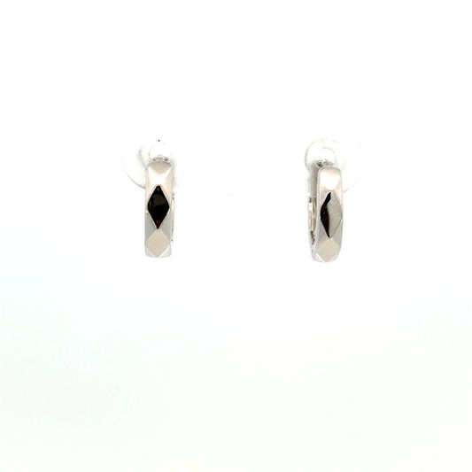 Gold Huggie Hoop Earrings