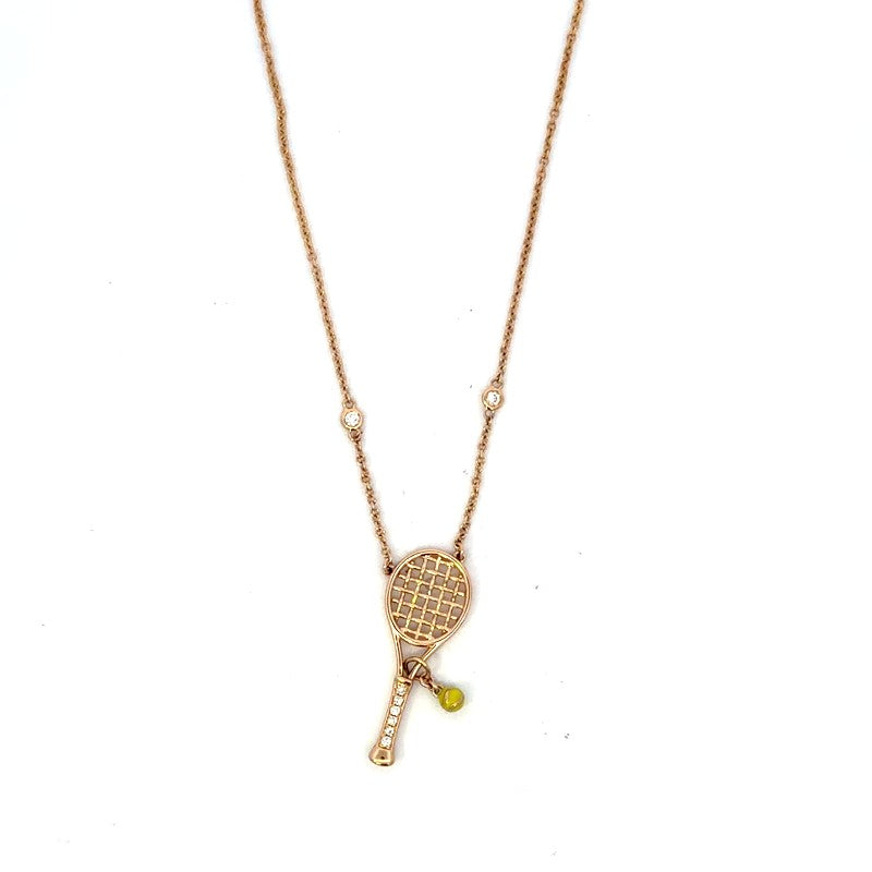 Tennis Racket Pendant