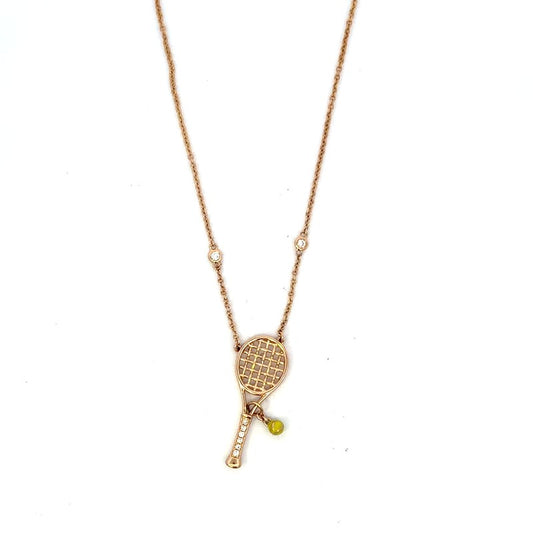 Tennis Racket Pendant