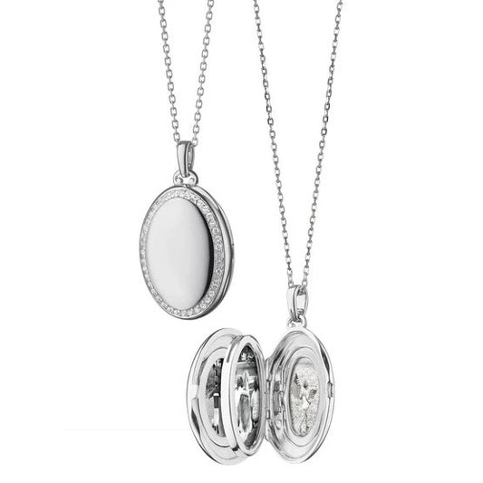 MRK The Four Image "Midi" Sapphire Locket