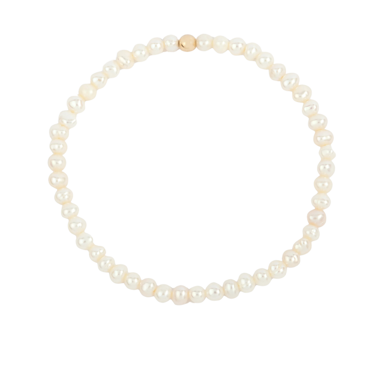 4MM Pearl Beaded Bracelet