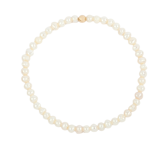 4MM Pearl Beaded Bracelet