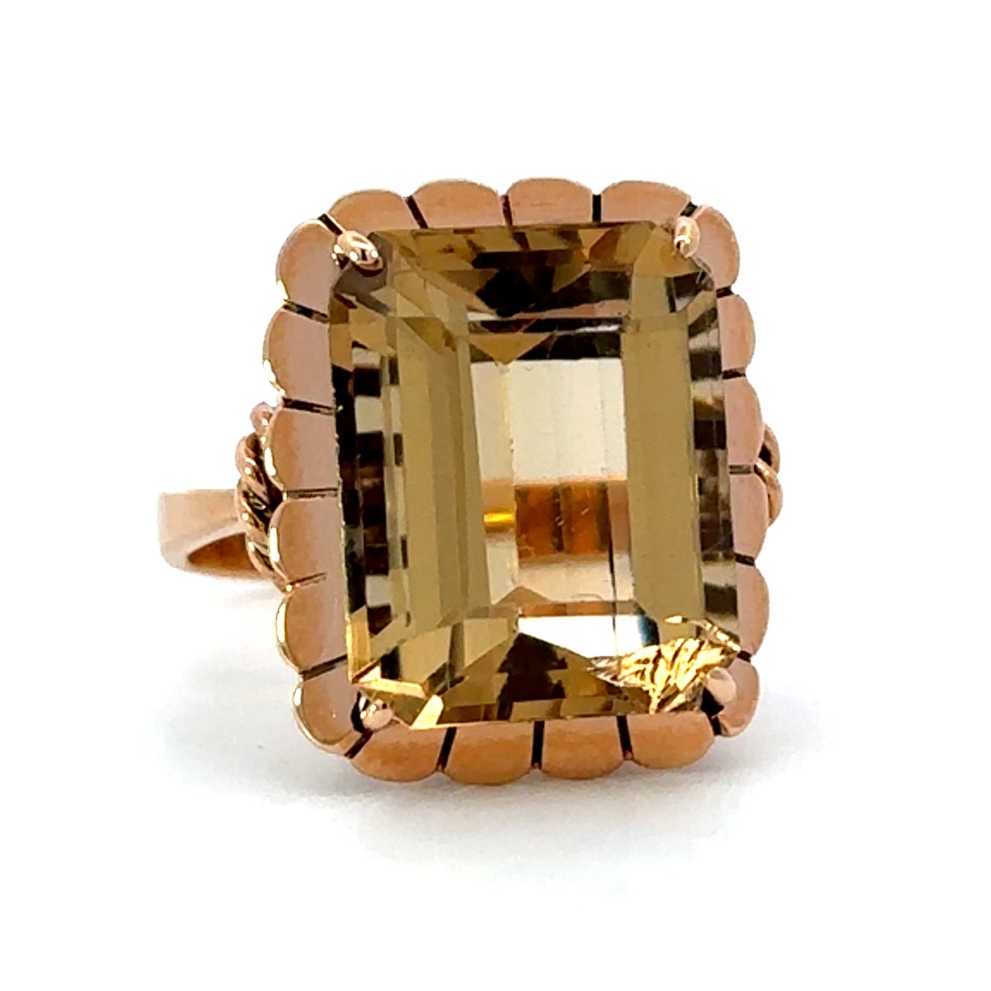 Estate Smoky Quartz Ring