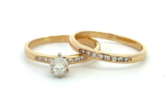 Estate Jewelry Bridal Set