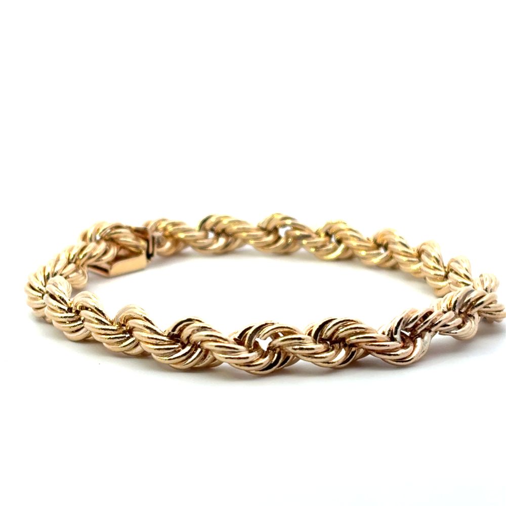 Estate Jewelry Rope Bracelet