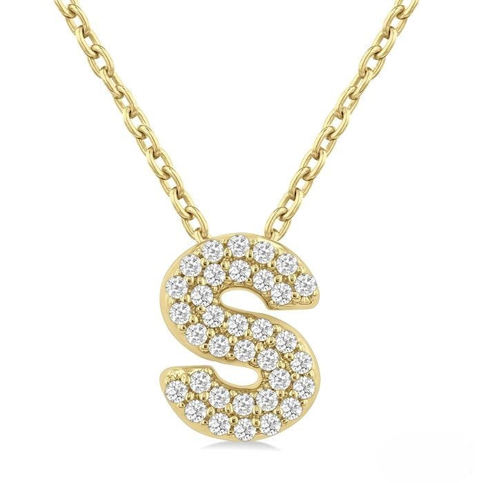 Diamond 'S' Necklace