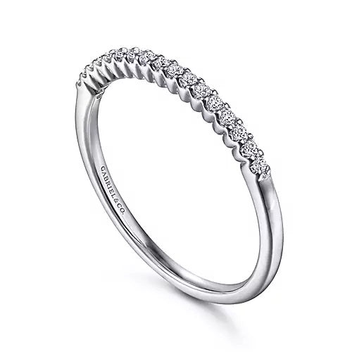 Gabriel & Co Diamond Wedding Band