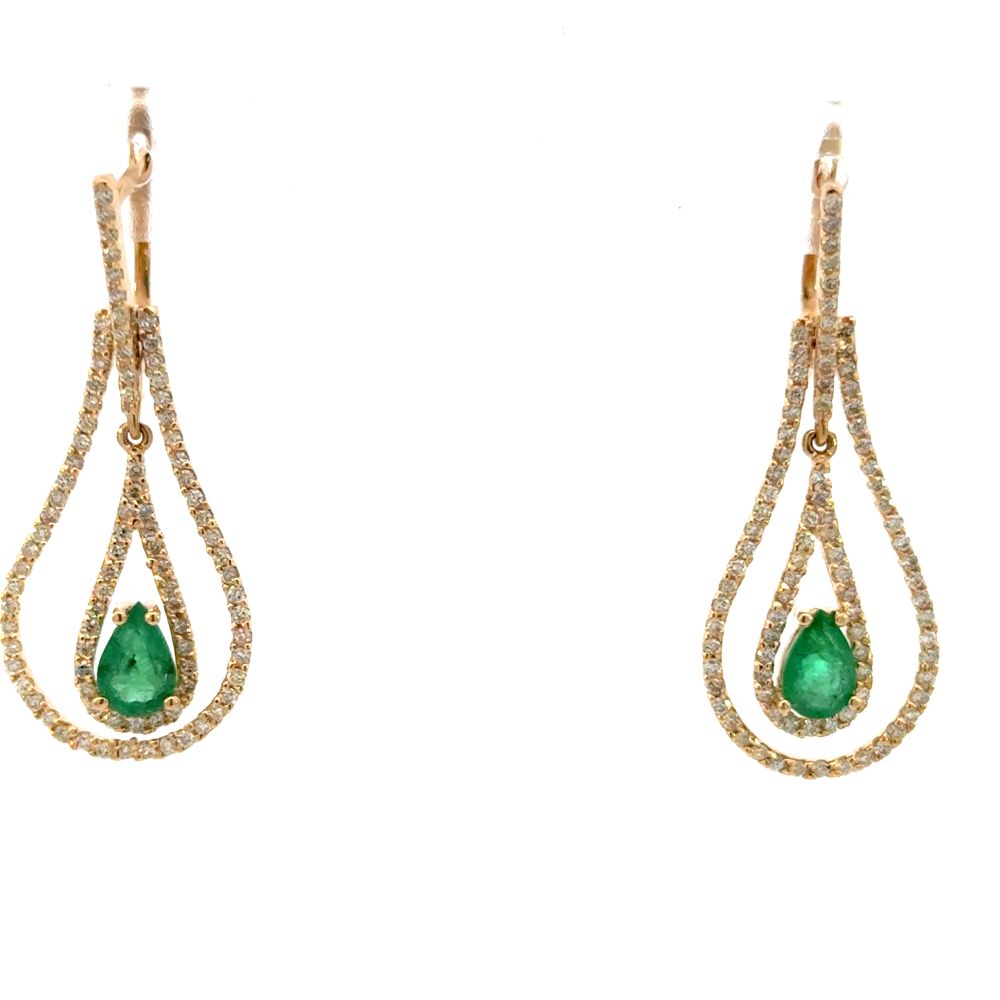Colored Stone Earring