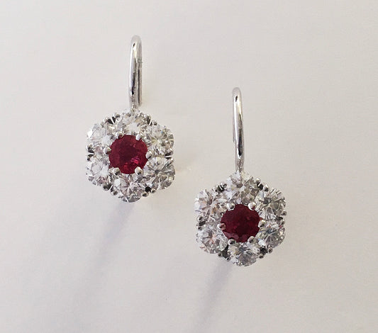 Colored Stone Earring