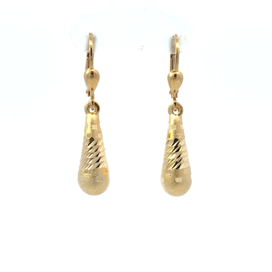 Estate Tear Drop Earrings