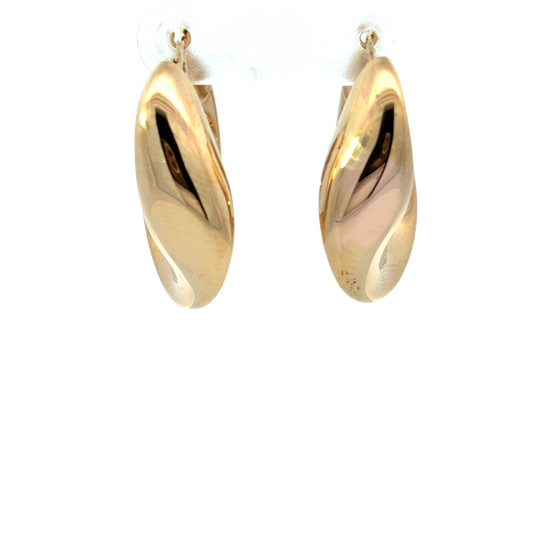 Estate Twist Hoops