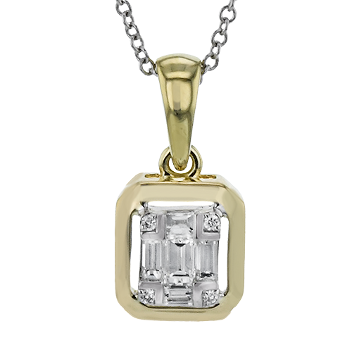 Simon G. Diamond Mosaic Pendant