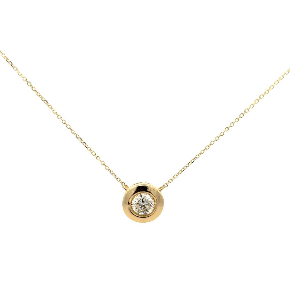 Diamond Solitaire Pendant