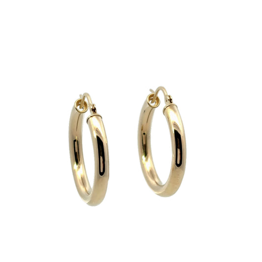 Estate Polished Hoops
