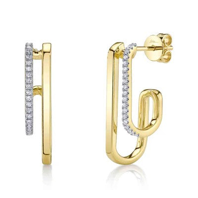 Shy Diamond Earrings