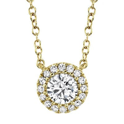 Diamond Nklace/Pendant - Multi Stone