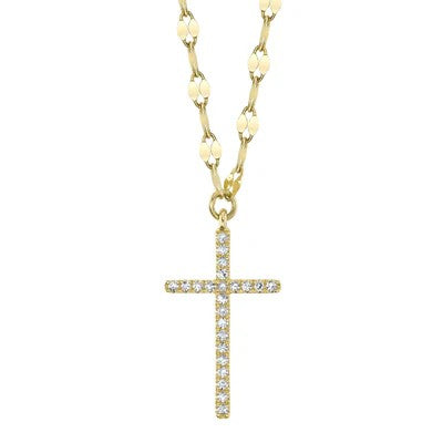 Shy Creation Diamond  Cross Pendant