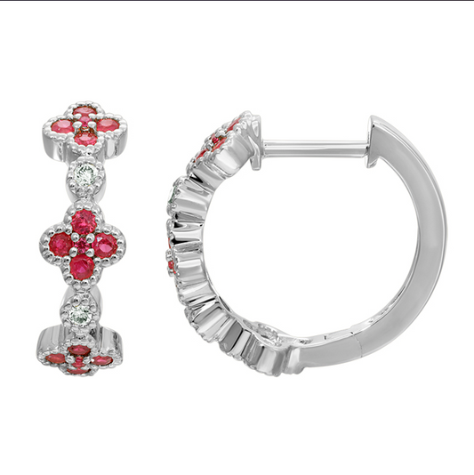 Colored Stone Earring