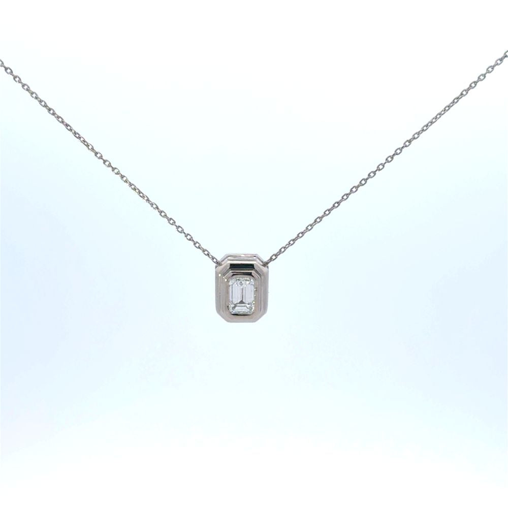 Diamond Solitaire Pendant