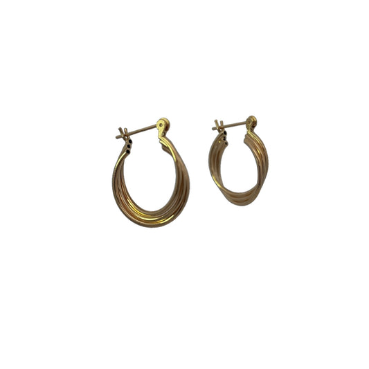 Estate Triple Row Hoops