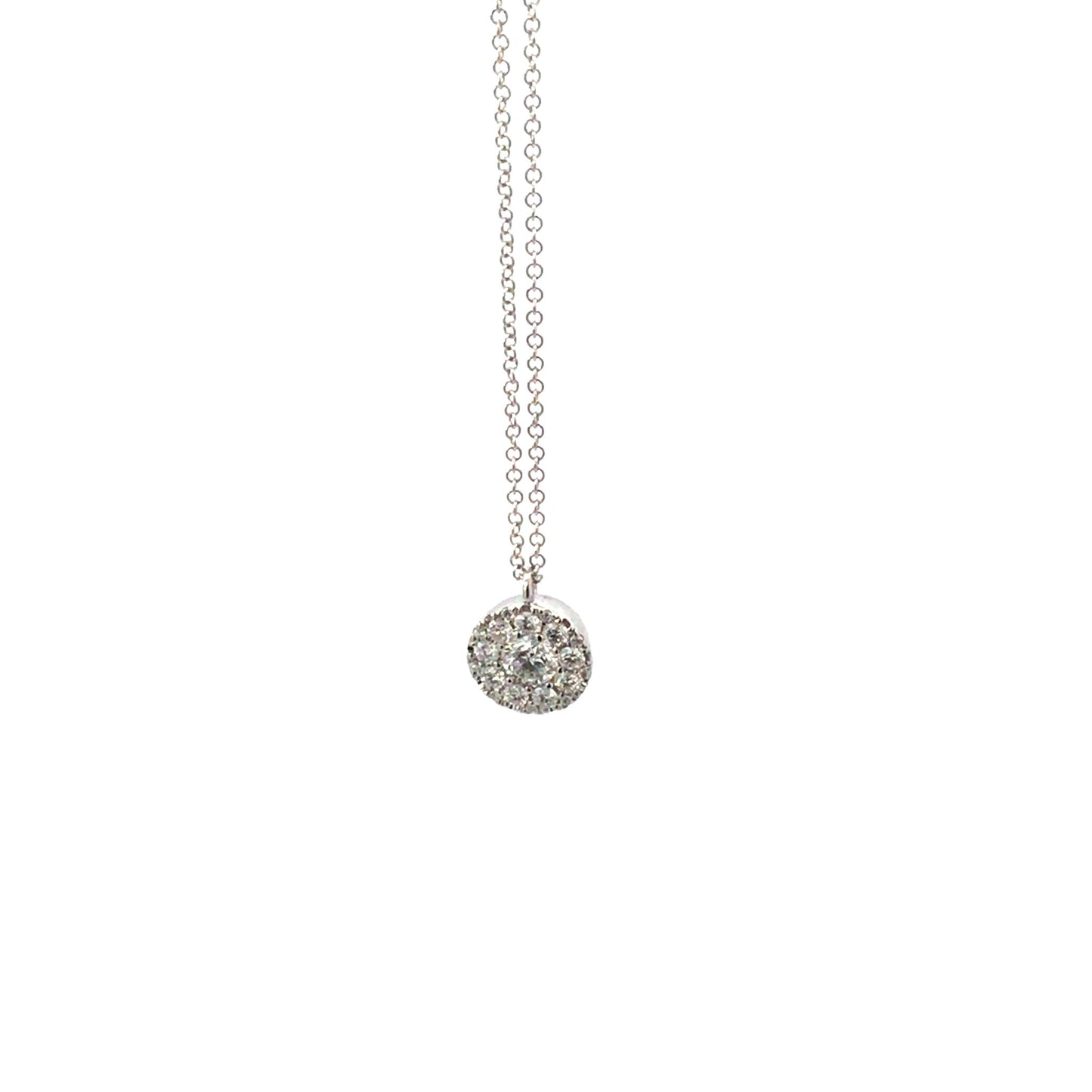 Diamond Necklace/Pendant - Multi Stone