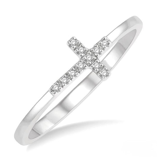 Diamond Cross Ring