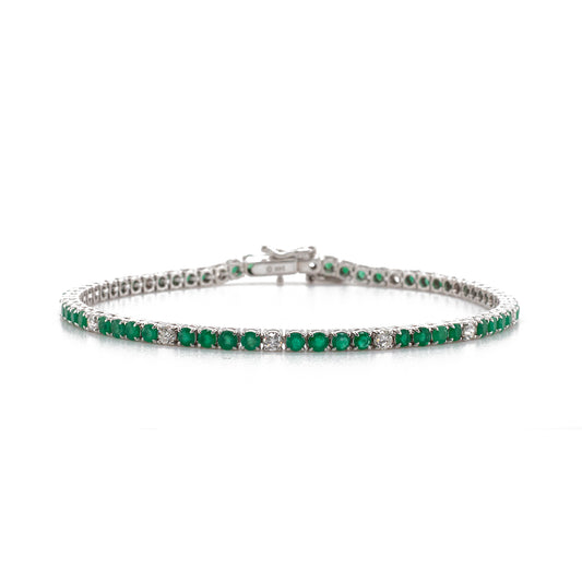 Colored Stone Bracelet