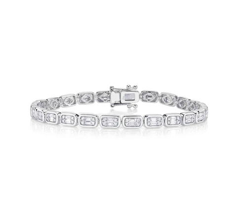 Baguette Tennis Bracelet