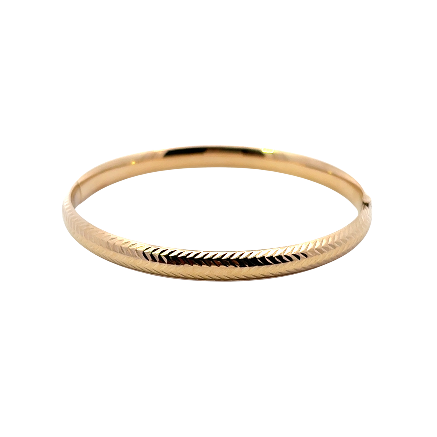 Estate HerringBone Bangle