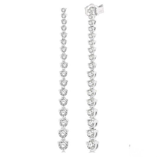 Diamond Riviera Earrings