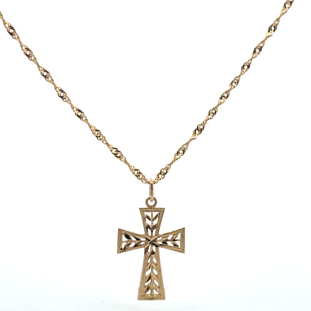 Estate Filigree Cross
