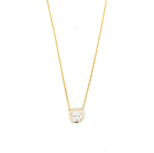 Diamond Solitaire Pendant