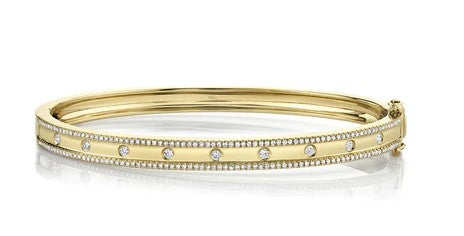 Shy Diamond Bangle Bracelet