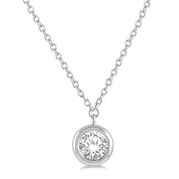 Diamond Solitaire Pendant