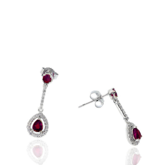 Colored Stone Earring