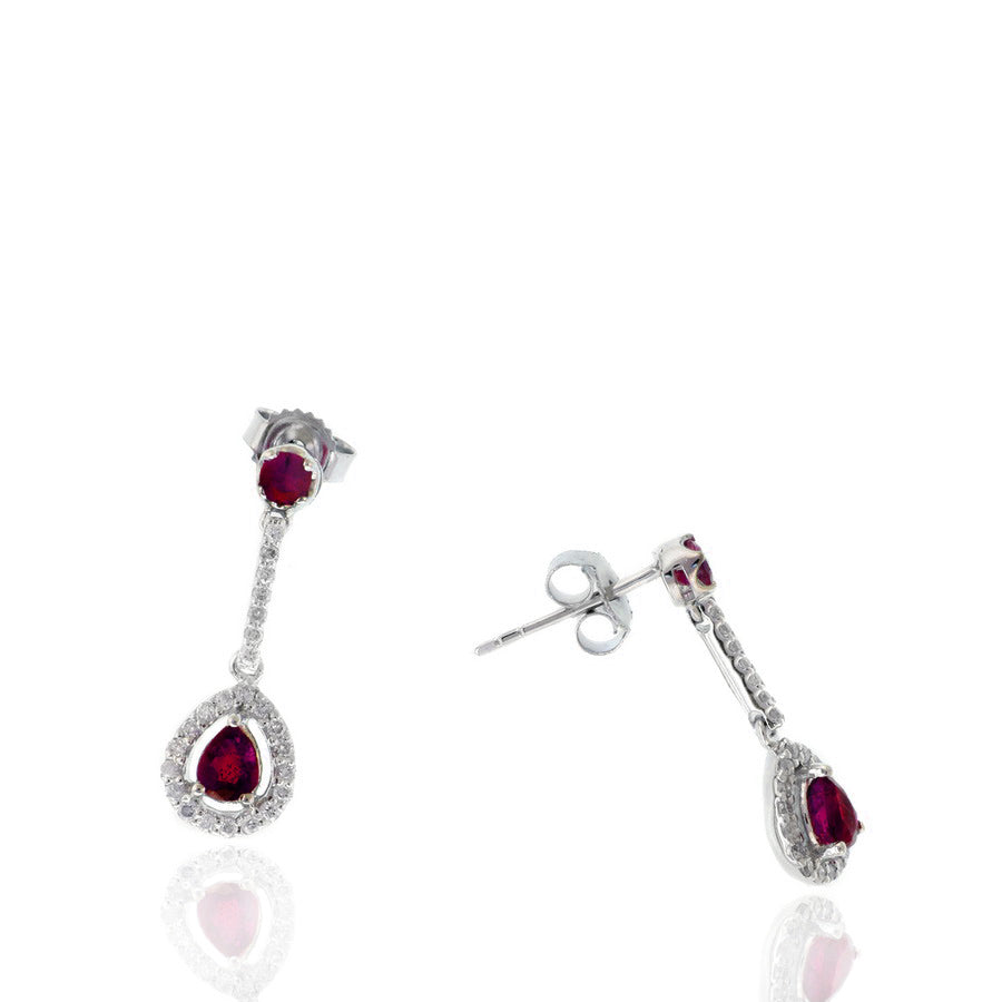 Colored Stone Earring