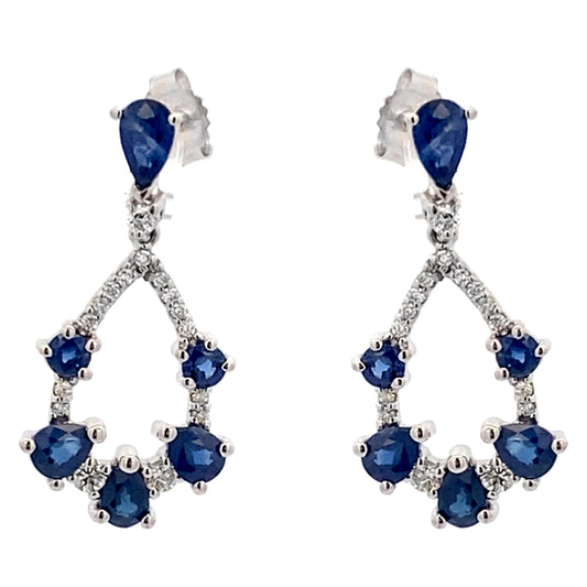 Colored Stone Earring